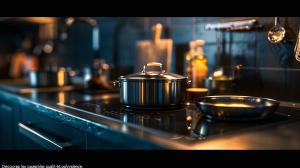 Découvrez les casseroles alliant qualité et polyvalence