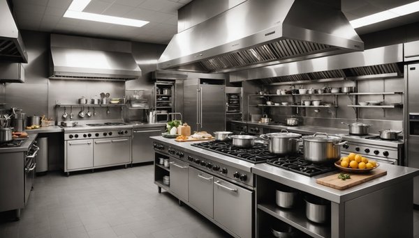 Top équipements de cuisine pro pour une efficacité optimale